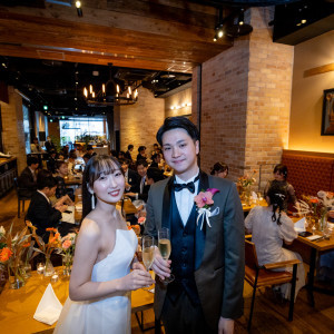 会場、歓談|725712さんのCEDAR THE CHOP HOUSE & BAR（セダー ザ チョップハウスアンドバー）の写真(2293047)
