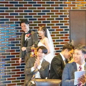 人前式入場|725712さんのCEDAR THE CHOP HOUSE & BAR（セダー ザ チョップハウスアンドバー）の写真(2293058)
