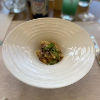 牛肉のパスタ