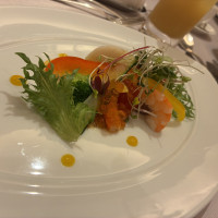 海の幸と旬野菜のサラダ アンチョビ風味