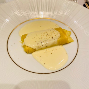 パスタはメイン料理の前に出てきます。ボリュームあります。|725854さんのインフィニート 名古屋<エルフラットグループ>の写真(2534380)