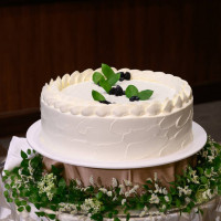 ケーキはあまりこだわりなかったのでプラン内のものにしました