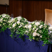 装花もプラン内のものが気に入ったのでそれにしました