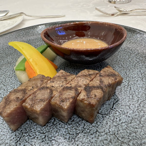 料理|725974さんのアルカンシエル luxe mariage 大阪(アルカンシエルグループ)の写真(2567533)