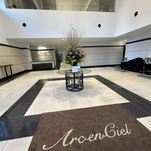 ロビー|725974さんのアルカンシエル luxe mariage 大阪（アルカンシエルグループ）の写真(2567508)