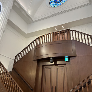 挙式会場入場口|725974さんのアルカンシエル luxe mariage 大阪（アルカンシエルグループ）の写真(2567551)