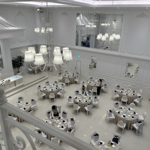 披露宴会場|725974さんのアルカンシエル luxe mariage 大阪（アルカンシエルグループ）の写真(2567545)