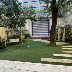 披露宴会場外|725974さんのアルカンシエル luxe mariage 大阪（アルカンシエルグループ）の写真(2567552)