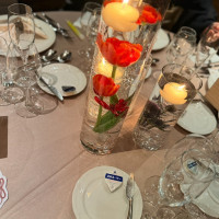 ゲストテーブル装花