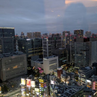 披露宴会場からの景色