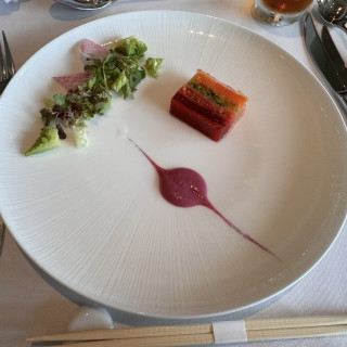 一番スタンダードなコース料理を選びました。好評でした。