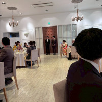 披露宴の会場の様子