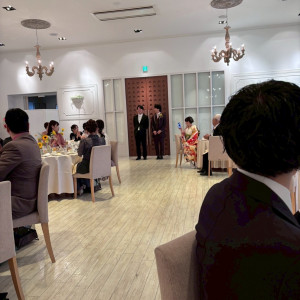 披露宴の会場の様子|726094さんのAILE d'ANGE NAGOYA（エル・ダンジュ ナゴヤ）の写真(2517020)