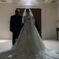 新婦の入場の瞬間