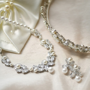 新婦が当日つけたアクセサリー|726099さんのアニヴェルセル ヒルズ横浜の写真(2621248)