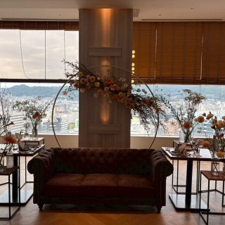 披露宴会場の高砂