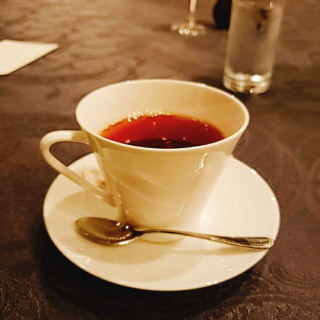 食後の紅茶です