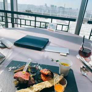 お肉が柔らかくて、和風のソースでおいしかった。|726294さんのRESTAURANT LUKE with SKY LOUNGE（レストランルーク スカイラウンジ）の写真(2296290)