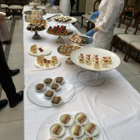 デザートビュッフェは種類がたくさんあり、可愛く美味しいです。