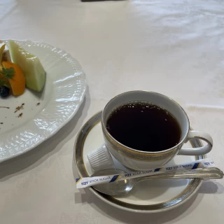 食後のコーヒー