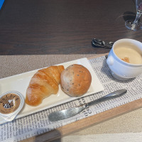 パン、スープ