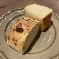 パンが美味しかった。