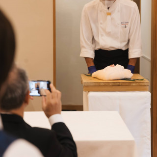 鯛の塩釜焼き