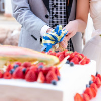 ケーキ入刀