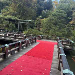 参進の儀ができる橋|726663さんの東郷神社／原宿 東郷記念館の写真(2301806)