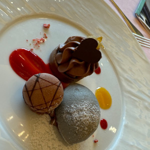 試食会です。当日はアイスを小布施栗に変更してもらいました。|726785さんのホテルメトロポリタン長野の写真(2300261)