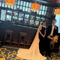 披露宴会場入口
Barカウンターっぽく、おしゃれな雰囲気