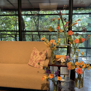 装花可愛かったです。|726977さんのTHE NANZAN HOUSE （ザ ナンザン ハウス）の写真(2446037)