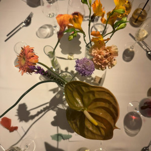 装花可愛かったです。|726977さんのTHE NANZAN HOUSE （ザ ナンザン ハウス）の写真(2446059)