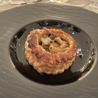 鮑と茸のフリカッセ パイケース詰め