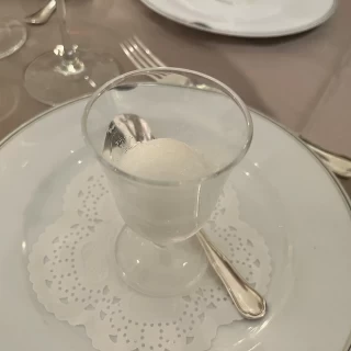 ライチのシャーベット