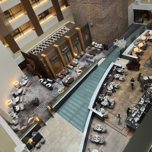 ロビー(上から)|727032さんのストリングスホテル東京インターコンチネンタルの写真(2547172)