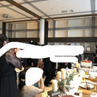 広々した披露宴会場でした。