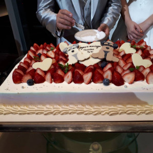 ケーキには、大好きなものを詰め込みました。|727278さんのHILLSIDE VILLA Ciel et Vert（ヒルサイドヴィラ シエル ヴェルト）の写真(2303682)