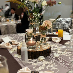 くすみカラー
季節に合わせました|727283さんのHILLSIDE VILLA Ciel et Vert（ヒルサイドヴィラ シエル ヴェルト）の写真(2304344)