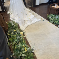 チャペルの装花