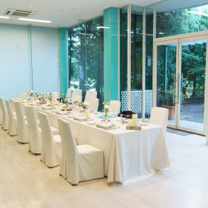 会場名「サロン」|727385さんのプリティチャペル大宮（エグリーズ　ドゥ　葉山庵）の写真(2328014)