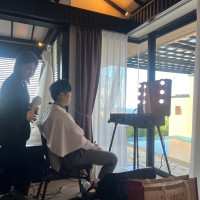 新郎ヘアセット写真