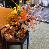 高砂横の花