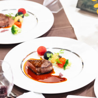 メインの肉料理