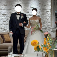 披露宴入場後。