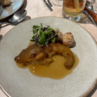 フカヒレのステーキ、ゲストから大好評でした