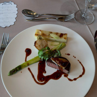 アップグレードしたお肉料理です