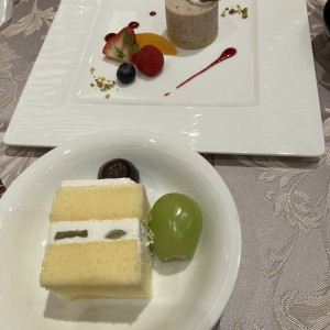 ウエディングケーキとデザート|728483さんのアーフランシェルクィーンズコート（AFFRANCHIR QUEEN'S COURT）の写真(2313158)