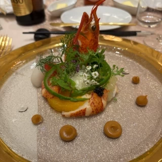 ご飯が最初の項目から豪華！見ていて楽しい！