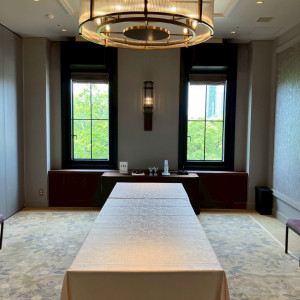 親族控室もクラシックな感じでオシャレ|728517さんのTHE LANDMARK SQUARE OSAKA(ザ ランドマークスクエア オオサカ)の写真(2504466)